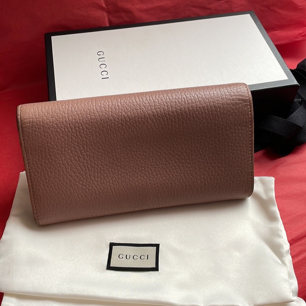 💥Gucci GG Marmont Continental Long Leather Wallet💥 - Picture 5 of 17